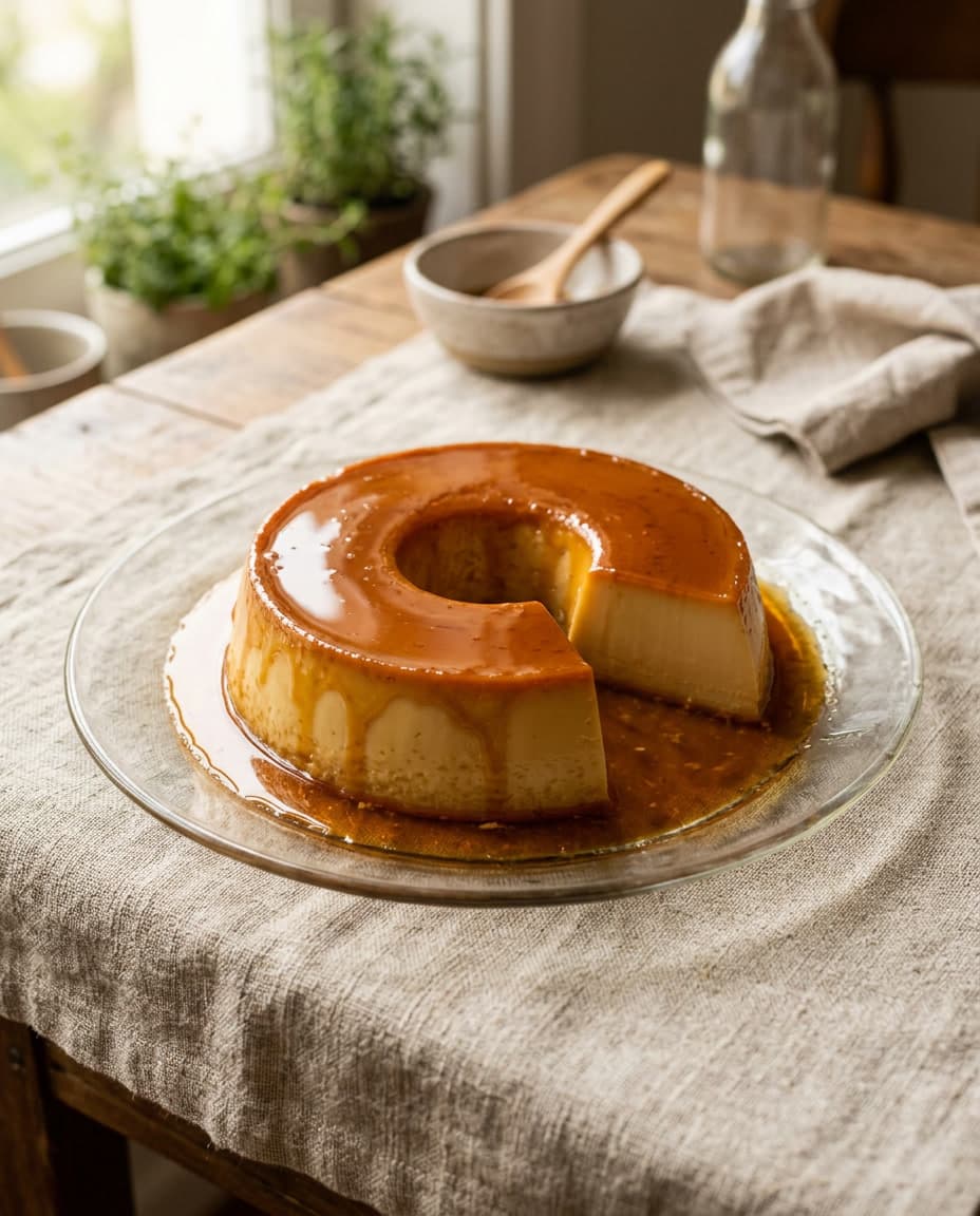 Imagem ilustrativa da receita Pudim de Coco Queimado