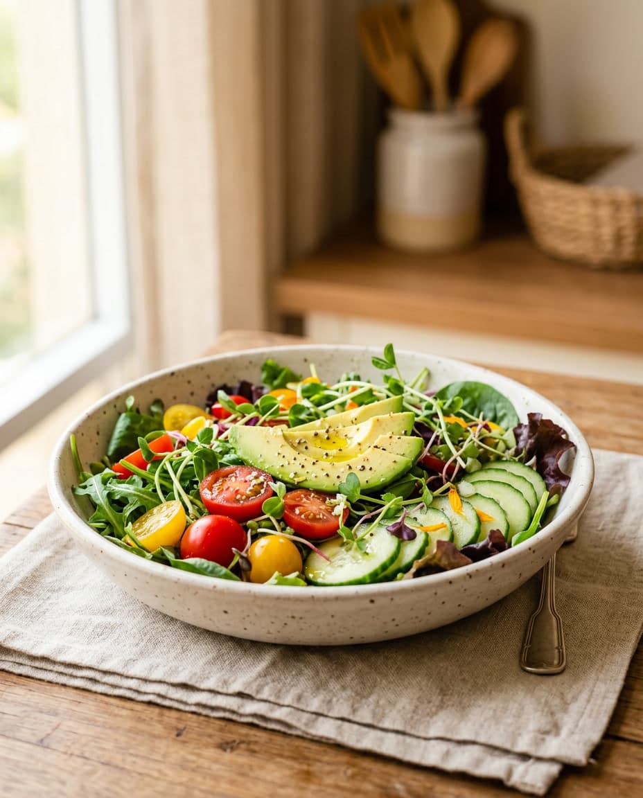 Imagem ilustrativa da receita Salada de Quinoa com Frutas Secas e Legumes