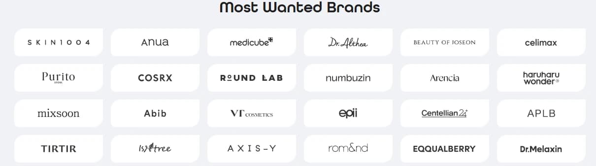 Beliebte autorisierte K-Beauty Marken auf YesStyle