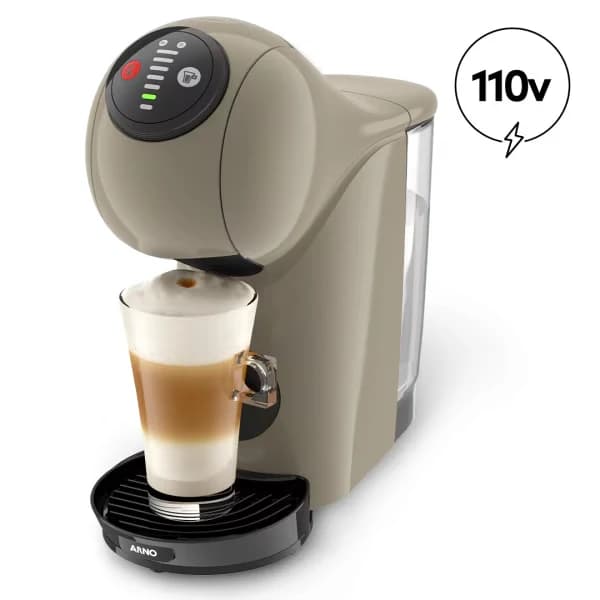 Imagem comercial da cafeteira Genio S Basic vista de lado