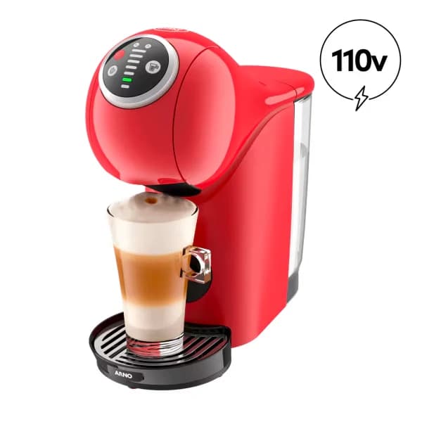 Imagem comercial da cafeteira Genio S Plus vista de lado