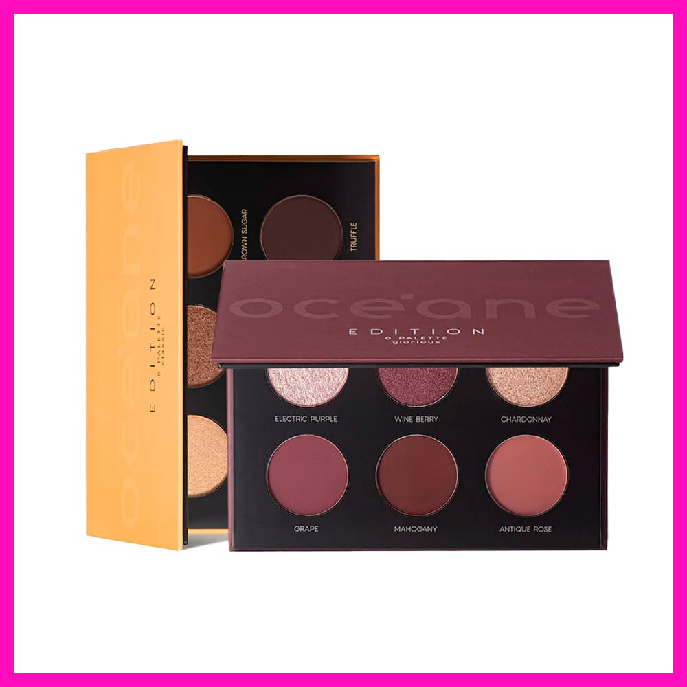 Océane Edition 6 Palette 7,8g (Paleta de Sombras Com Tons Terrosos)
