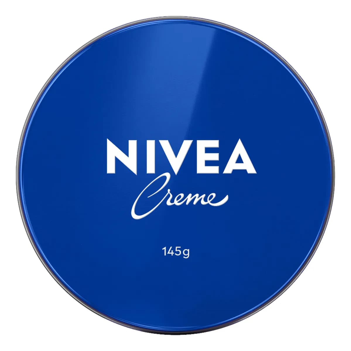 NIVEA Creme Hidratante Lata 145g, Hidratação Profunda 24h, Corporal, Uso Diário, Multibenefícios, Todas as Peles