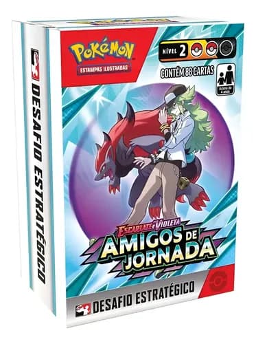 Pokémon Desafio Estratégico Ev9 Amigos De Jornada Idioma Português