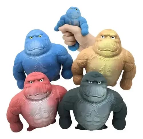 Brinquedo Indestrutível Gorila Macaco Antiestresse Squishy
