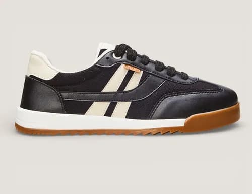 Tênis Feminino Casual Retrô Anacapri Preto Liso 36