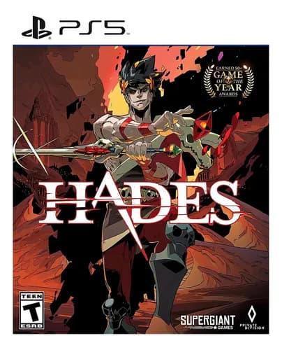 Hades Ps5 Mídia Física Lacrado