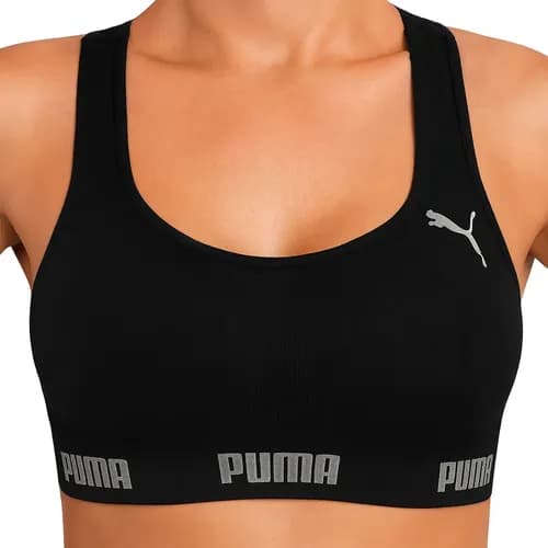 2x Top Puma Original Feminino Alta Sustentação Academia Fitness