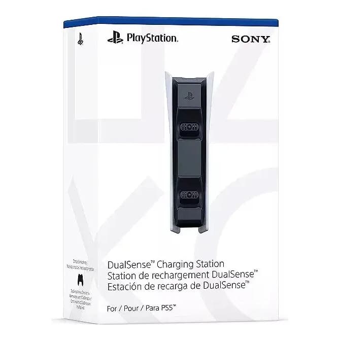 Base De Carregamento Ps5 Controle Dualsense - Playstation 5 Branco 5v
