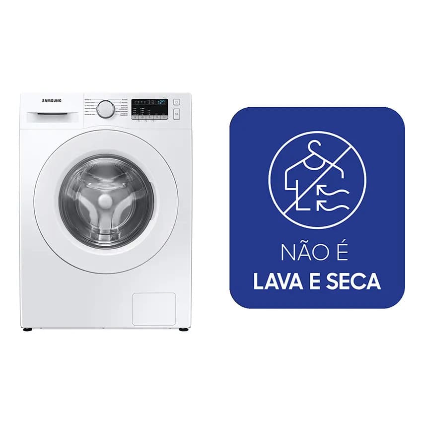 Lavadora Digital Inverter Samsung Ww11t Branca 11kg Cor Branco
