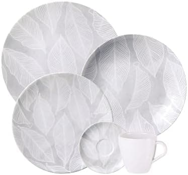 Aparelho de Jantar Tramontina Arbo em Porcelana Decorada 20 Peças