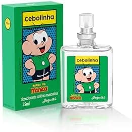 Colônia desodorante masculino teen Cebolinha Turma da Mônica 25ml em spray Jequiti