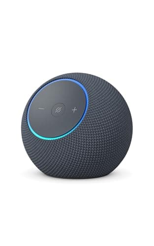 Amazon Echo Dot Max (Geração mais recente), smart speaker com Alexa, som envolvente e hub de casa inteligente integrado, ideal para sua sala de estar, Cor Grafite, com Acesso Antecipado à Alexa+