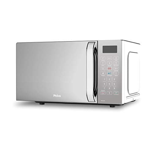 Micro-ondas Philco 20 Litros Limpa Fácil Espelhado Branco PMO23EB - 220V