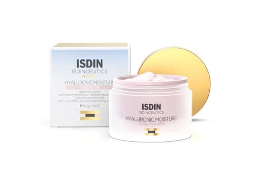 ISDIN Creme Anti-Idade para Pele Sensível Isdinceutics Hyaluronic Moisture Sensitive Skin - 50g