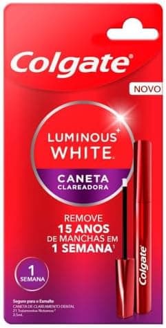 Colgate Caneta Clareadora Dental Luminous White Gloss 2.5ml
