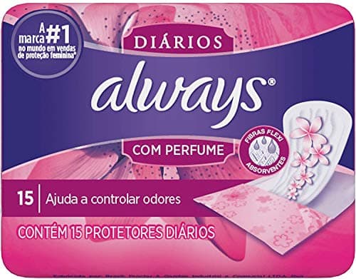 Always Protetor Diário Com Perfume 15 Unidades