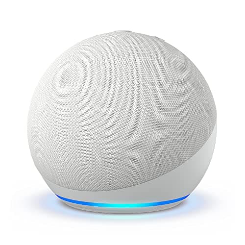 Echo Dot (Geração mais recente) | Smart speaker com Alexa, som vibrante e potente, Wi-Fi e Bluetooth | Cor Branca, com Acesso Antecipado à Alexa+