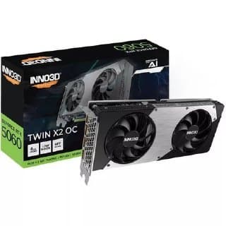 Placa de Vídeo Nvidia Geforce Inno3d Rtx5060 8Gb Twin X2 Oc V2 Gddr7