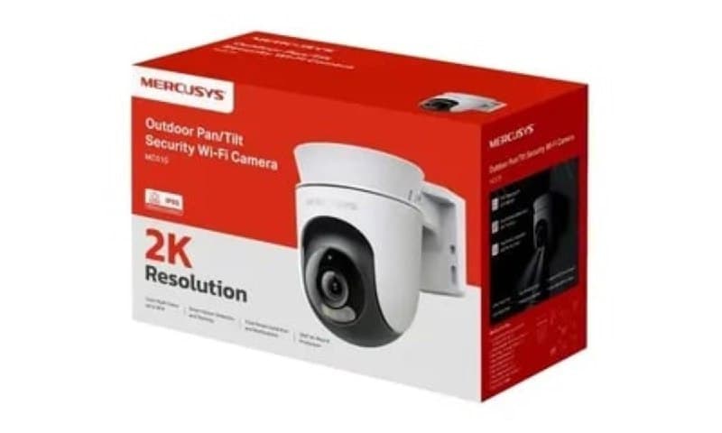 Câmera de Segurança Wi-Fi Externa Mercusys MC510 2K 3MP