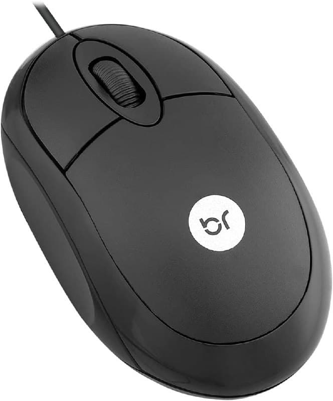 Bright Mouse Standard Preto, Conexão USB