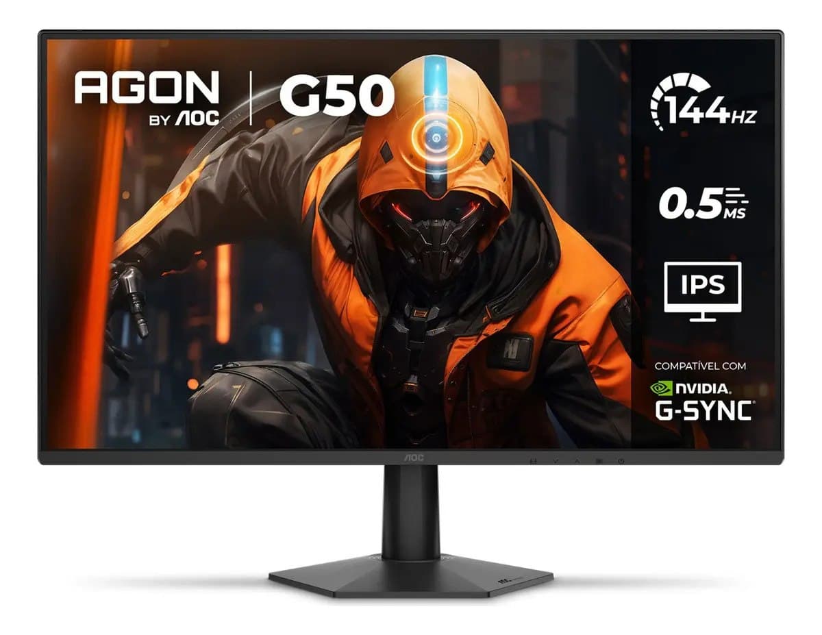 Monitor Gamer AOC AGON 24G50F 24 polegadas 144Hz IPS