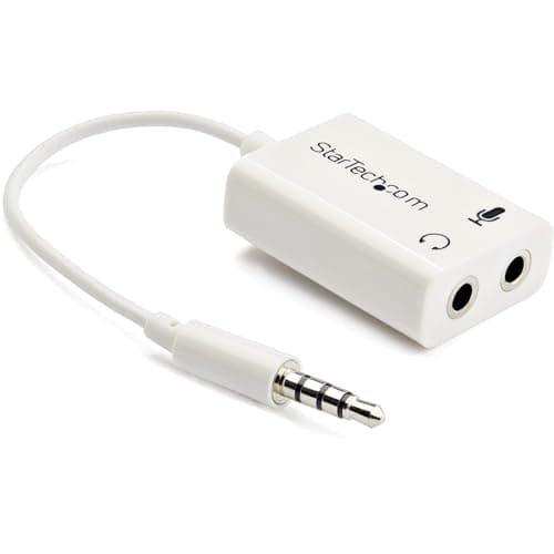 Adaptador StarTech.com para Fone de Ouvido e Microfone