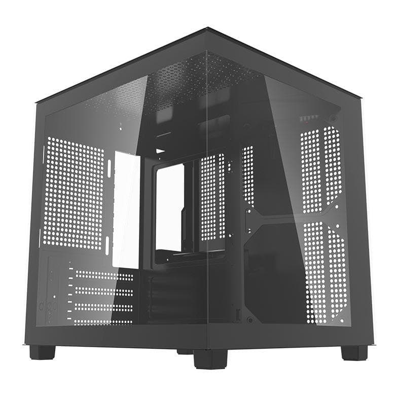 Gabinete Gamer Aquário Aigo Apollo A275, Mini-Tower, Preto