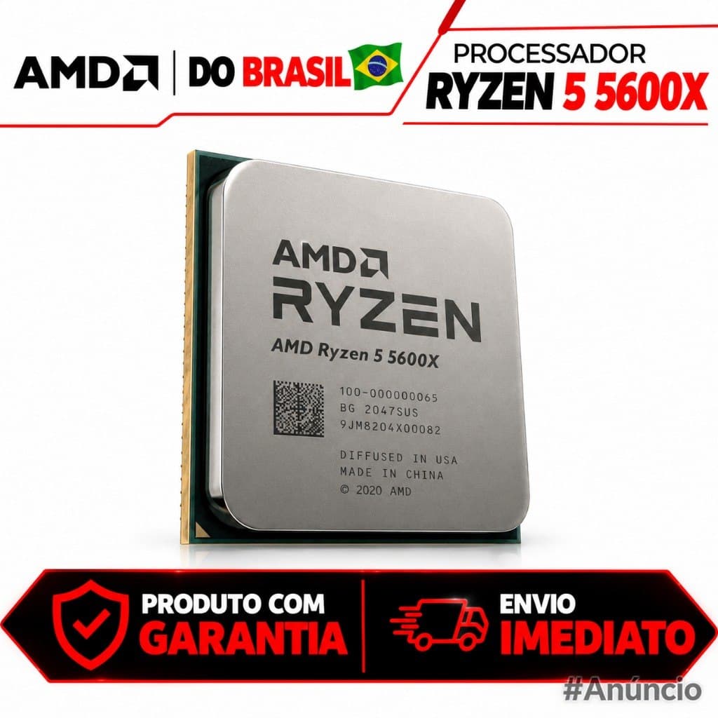 AMD Ryzen 5 5600X 6N 3.7GHz 4.6GHz Turbo