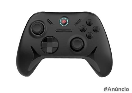 Redragon Controle Gamer Tophis G821 Gamepad Sem Fio 2.4GHz USB-C Analógicos e Gatilhos Hall Effect Compatível c/ PC e Xbox Preto