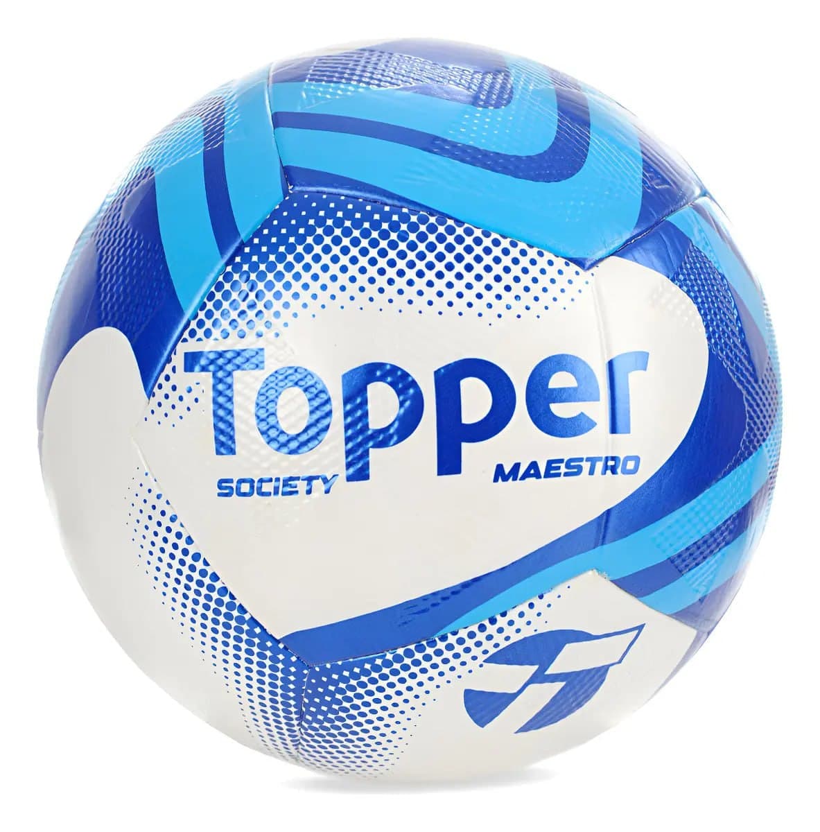 Bola de Futebol Society Topper Slick Maestro Azul