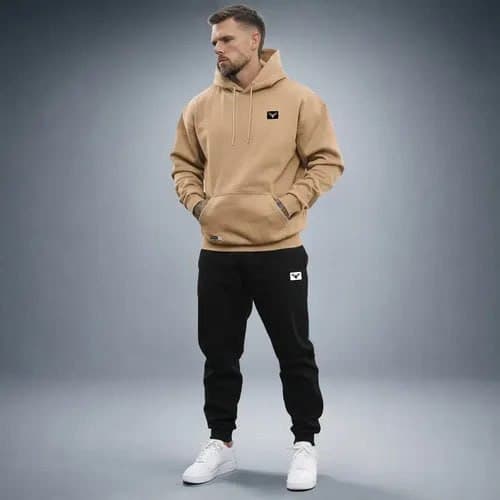 Conjunto De Moletom Polo Calça + Blusa De Frio Kit Masculino