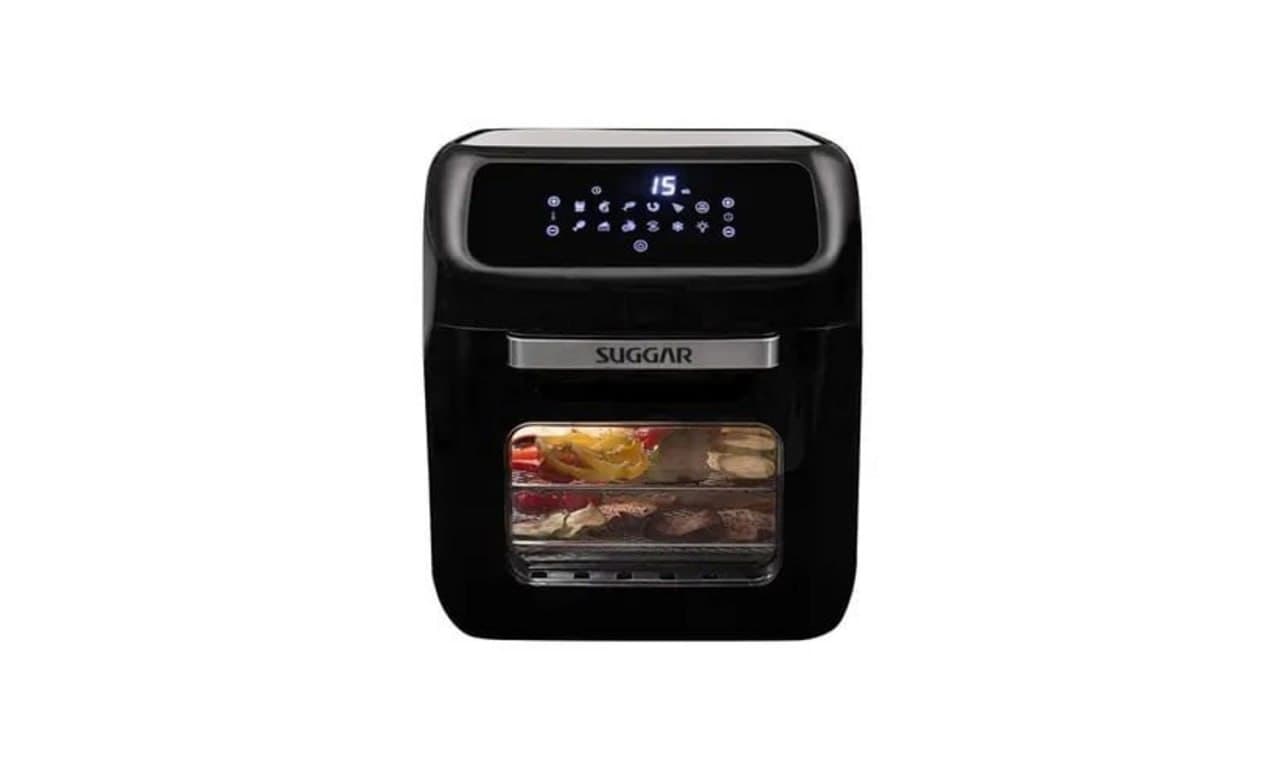 Fritadeira Air Fryer Oven 12 Litros Preto Suggar