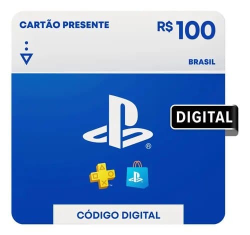 Sony Playstation Store Gift Card R$ 300 (digital)