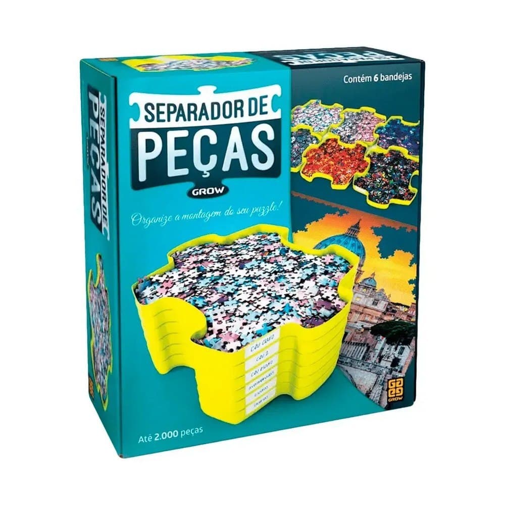 Separador De Peças Puzzle Grow