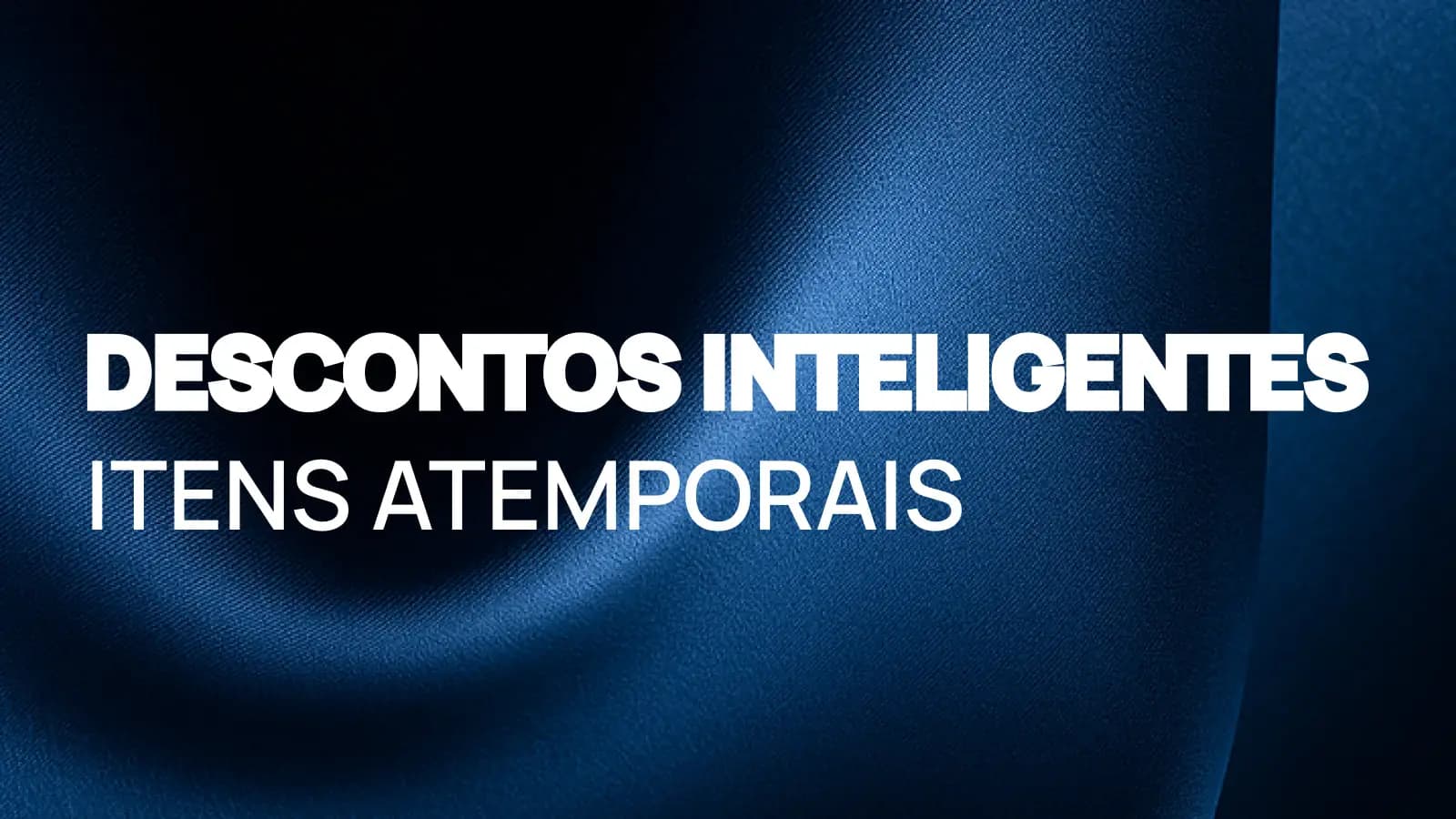 Banner da coleção Black Friday Insider 2026 no site da Insider, com as frases Descontos inteligentes e Itens atemporais sobre um tecido azul-marinho