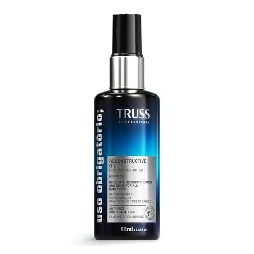 Truss Óleo Reconstrutor Uso Obrigatório | Tratamento Capilar para Brilho, Reconstrução e Proteção | 30ml