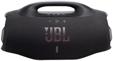 JBL, Caixa de Som, Boombox 4, Bluetooth, Som JBL Pro, AI Sound Boost, Graves Personalizáveis, Bateria de até 34h, IP68, Áudio Lossless – Preta