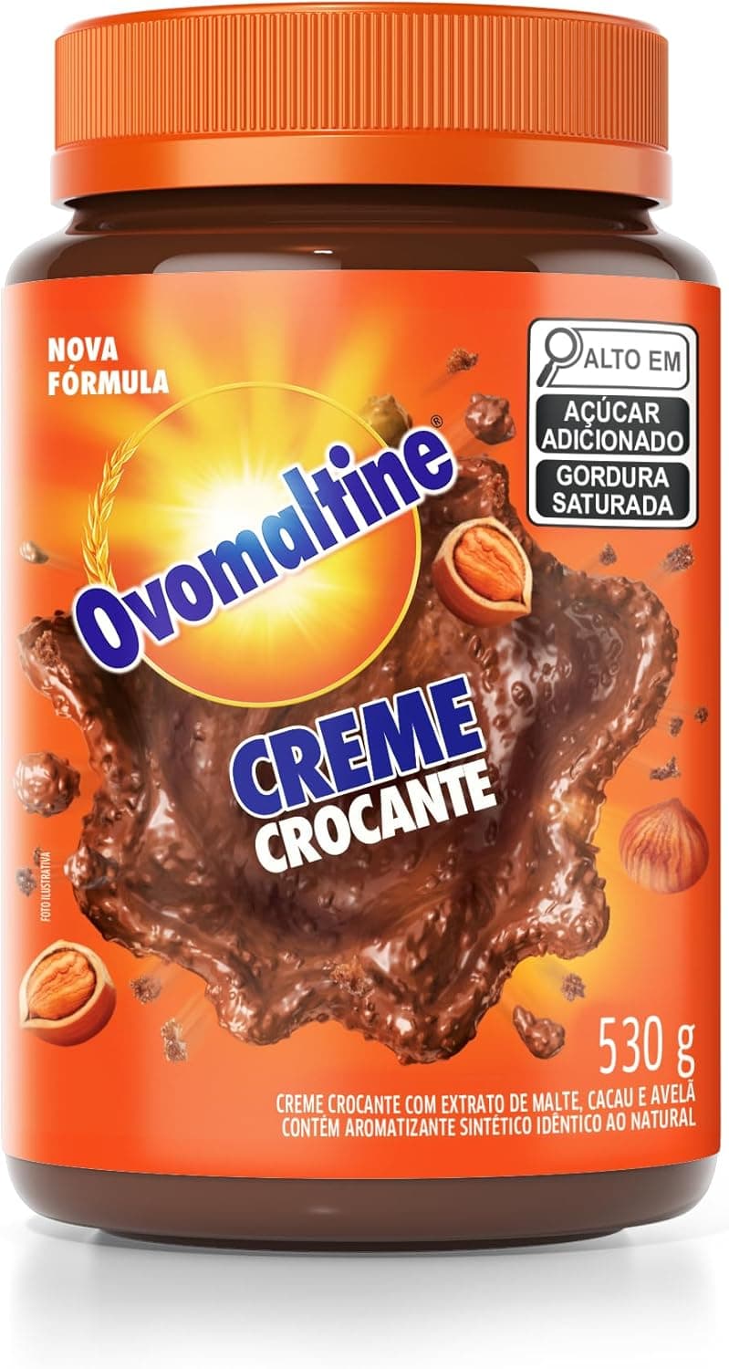 Creme Crocante Ovomaltine Pote 530g