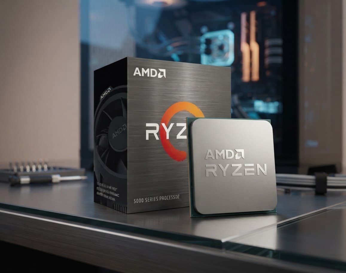 Processador Amd Ryzen 5 5500 3.6ghz 4.2ghz Max Turbo Cache 16mb Am4 Sem Cooler